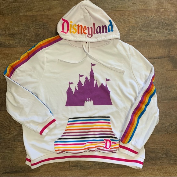 Disney Parks Rainbow Disneyland sweatshirt size xxl - Picture 2 of 4